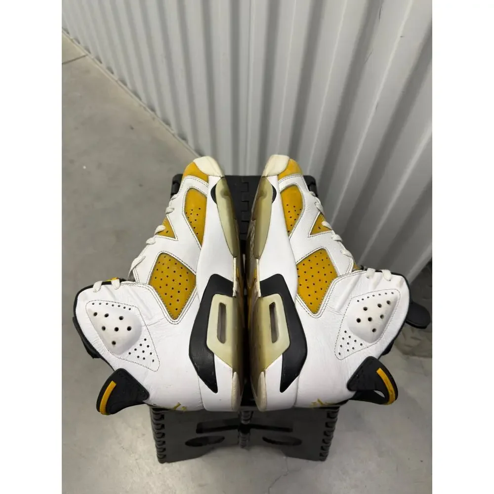 Nike Air Jordan 6 Yellow Ochre White 2024 Size 10.5 Men's - CT8529-170